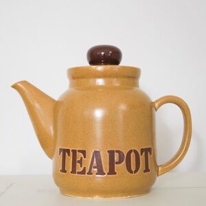 Vintage Mid-Century Modern Stoneware Teapot 🫖